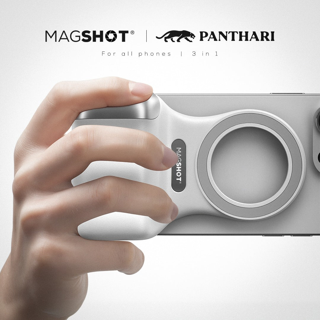 MagShot® – 3-in-1 Magnetic Grip for Photos & Videos